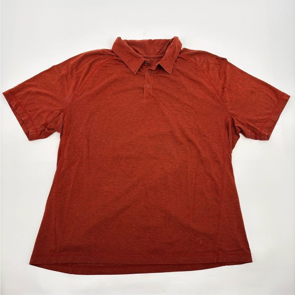 REI | Men's engineered Rust Polo Shirt